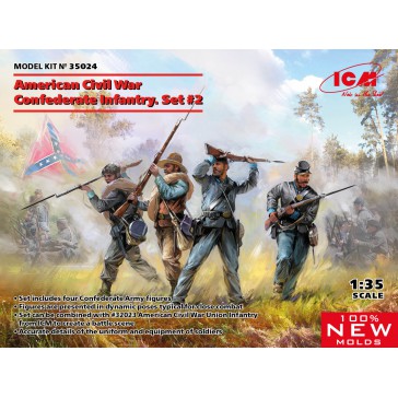 American Civil War Confed. 1/35