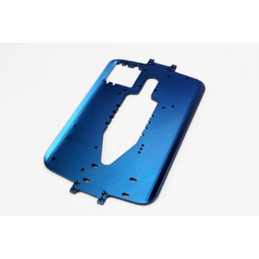 Chassis, 6061-T6 aluminum (4.0mm) (blue) (standard replaceme