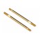 Titanium Nitride Coated Shock Shaft 3X50Mm (2Pcs)