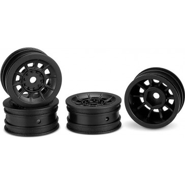 Hazard - Axial SCX24, 1" Wheel - Black - 4pcs