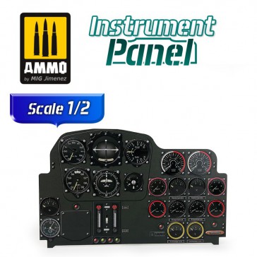 1/2 INSTRUMENT PANEL - MESSERSCHMITT ME 262 A1