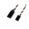 Servo Extension Lead - HD Silicone Twisted - Futaba - 22 AWG 20cm