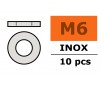 Rondelles - M6 - Inox (10pcs)