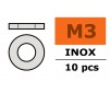 Washer - M3 Inox (10pcs)