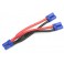 Cordon-Y - Parallèle - EC-5 - 12AWG Câble silicone - 12cm