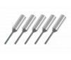 Embout de chape - Aluminium - M2 - Tige en carbone 5mm (5pcs)