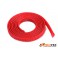 Kabel beschermhoes - Gevlochten - 6mm - Rood - 1m