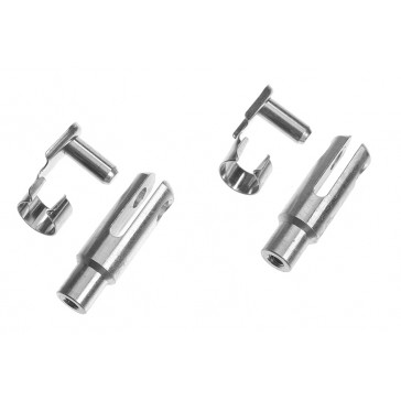 Chappe en aluminium - clips de sécurité - M3 (2pcs)