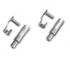 Chappe en aluminium - clips de sécurité - M3 (2pcs)