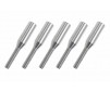 Embout de chape - Aluminium - M3 - Tige en carbone 4mm (5pcs)