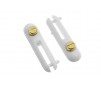 Nylon Clevis w/ Locking Screw - Wires Up To Dia. 2mm (2pcs)