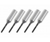 Embout de chape - Aluminium - M2 - Tige en carbone 6mm (5pcs)