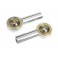 Aluminium Ball Link - Inner thread M4 - Ball for M3 Screws (2pcs)