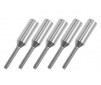 Embout de chape - Aluminium - M3 - Tige en carbone 6mm (5pcs)