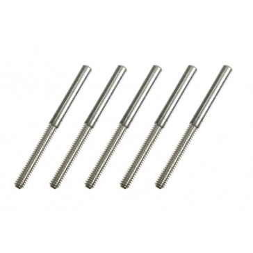 Threaded Coupler - M2 - Outer - Wire Dia. 0.8mm - 5 pcs