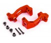 CASTER BLOCKS (C-HUBS), 6061-T6 ALU. (RED-ANODIZED),