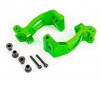 CASTER BLOCKS (C-HUBS), 6061-T6 ALU. (GREEN-ANODIZED),