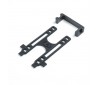 Battery Mount Set, Aluminum Chassis: 22S