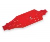 CHASSIS, SLEDGET, ALUMINUM (RED-ANODIZED)