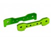 TIE BARS, FRONT, 6061-T6 ALU. (GREEN-ANODIZED) (FITS SLEDGET)