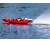 DCB M41 Catamaran Race Boat TQi TSM, RED/BLUE