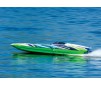 DISC.. DCB M41 Catamaran Race Boat TQi TSM, GREEN/BLUE