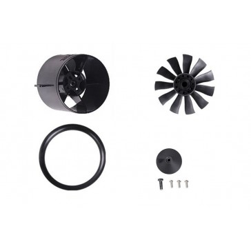 DISC.. 64mm Ducted Fan (11-blades) 64mm (NEW - metal spinner)