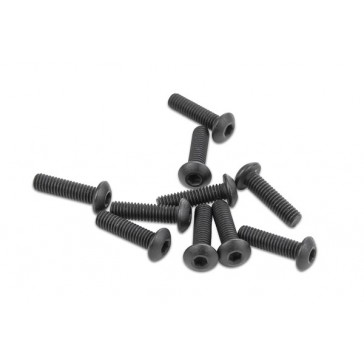 Button Head Screw M4x15mm (Hex Socket/10pcs)