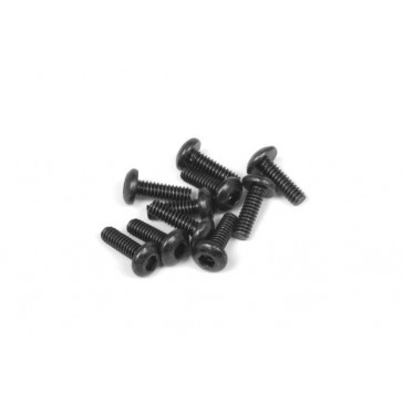 Button Head Screw M2x6mm (Hex Socket/10pcs)