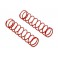 SPRING 13X69X1.1MM 10 COILS RED SPRING RATE RED