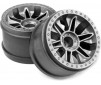 6-SHOT ST WHEEL (SILVER/2PCS)