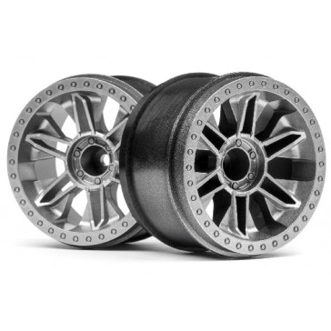 6-SHOT ST WHEEL (SILVER/2PCS)