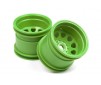 Classic King Wheel Green (2.2In/2Pcs)