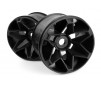 Havok Wheel Black (3.8inx71mm/2pcs)