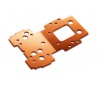 Bulkhead Lower Plate 2.5mm (Flux/Orange)