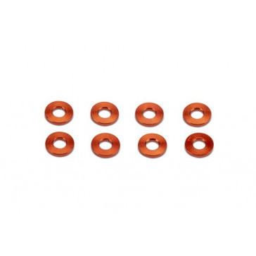 Shim 3x7x1mm (Orange/8pcs)