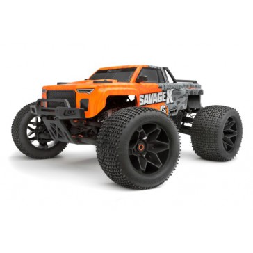 GT-6 Sportcab Painted Truck Body (Orange/Grey)