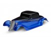 Body, Factory Five '33 Hot Rod Coupe, complete (blue) (painted)