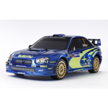 Lot RC Subaru Impreza Mexico 04 TT01E (kit+radio+accu+chargeur)