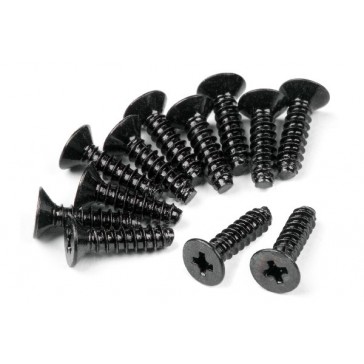 TP FLAT HEAD SCREW M2.6X10MM (12PCS)