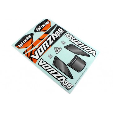 Vorza Buggy Nitro VB-2 Decal Sheet