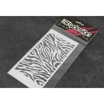 Vinyl stencil - Zebra