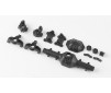 1/10 Mashigan - front axle plastic parts