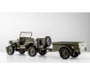 OPTION for 1/12 1941 Willys MB - M100 Trailer