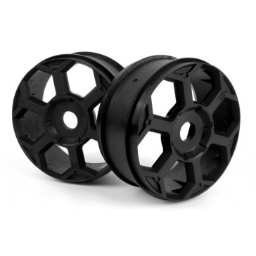 Hexcode Wheel Black (2pcs)