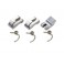 Aluminum Clutch Shoe/1.0mm Spring Set (3pcs)