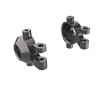 Steering blocks, 6061-T6 aluminum (dark titanium-anodized) (left & ri