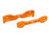 Tie bars, rear, 7075-T6 aluminum (orange-anodized) (fits Sledge)