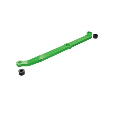 Steering link, 6061-T6 aluminum (green-anodized)/ servo horn, metal/