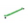 Steering link, 6061-T6 aluminum (green-anodized)/ servo horn, metal/